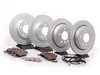 ES#2609210 - E463411KT8 - Front & Rear Brake Service Kit - Featuring Meyle coated rotors and Brembo pads - Assembled By ECS - BMW