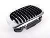 ES#78560 - 51138208683 - Kidney Grille - Left - Chrome outer design with black slats - Genuine BMW - BMW