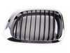 ES#78560 - 51138208683 - Kidney Grille - Left - Chrome outer design with black slats - Genuine BMW - BMW