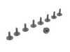 ES#2587023 - 8D0898500KT1 - Rear Fender Liner Hardware Kit - Priced Each - Includes the necessary hardware to secure one fender liner - Assembled By ECS - Audi