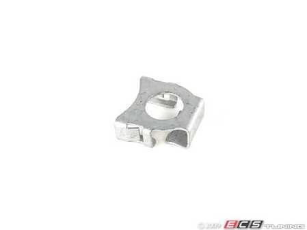 ES#91576 - 51231908430 - Securing Plate - Priced Each - Used to mount hood struts - Genuine BMW - BMW