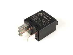 ES#167193 - 61316919113 - Relay - Black - 4 Prong - Black : Change-over Contact - Genuine BMW - BMW MINI