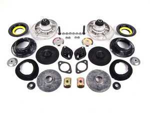 ES#2603026 - 31332229165KT1 - Cup Kit/Coilover Installation Kit - Everything you need to install coilovers, shocks/struts, or a cup kit including shock mounts - Assembled By ECS - BMW