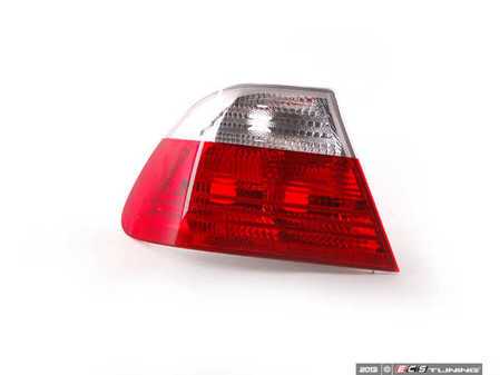 ES#174826 - 63218383825 - Outer Tail Light - Left  - White and Red design - Genuine BMW - BMW
