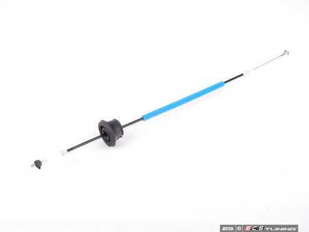 ES#451435 - 8K0837085A - Front Door Latch Release Cable - Priced Each - Bowden cable from inside door handle to latch - Fits left or right side - Genuine Volkswagen Audi - Audi