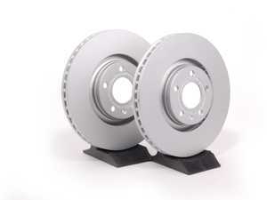 ES#486 - 8E0615301ADKT - Front Brake Rotors - Pair (321x30) - Restore the stopping power in your vehicle - Genuine Volkswagen Audi - Audi