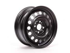 ES#64499 - 36111178826 - 14" Steel Wheel - Priced Each - 14x5.5" ET35 57.1CB 4x100. Black. - Genuine BMW - BMW