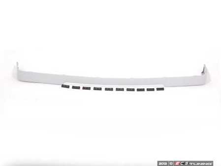 ES#2608725 - 51711945568KT1 - Lower Front Lip Spoiler Kit - Includes black securing clips for installation - Genuine BMW - BMW