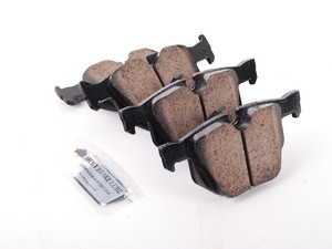 ES#2167890 - EUR1042A - Rear Euro Ceramic Brake Pad Set - Offers excellent pedal feedback, low dust, and smooth initial bite. A favorite among BMW enthusiasts. - Akebono - BMW