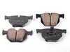 ES#2167890 - EUR1042A - Rear Euro Ceramic Brake Pad Set - Offers excellent pedal feedback, low dust, and smooth initial bite. A favorite among BMW enthusiasts. - Akebono - BMW