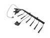 ES#27956 - 12121720529 - E30 Ignition Wire Set - Includes ignition coil wire and conduit - Genuine BMW - BMW