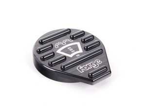 ES#2609236 - FMWBC-BLK - Washer Fluid Reservoir Cap - Black  - (NO LONGER AVAILABLE) - Replace your fragile washer reservoir cap with a classy billet alloy replacement. - Forge - 