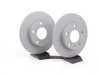 ES#831 - 8E0615601PKT4 - Rear Brake Rotors - Pair (245x10) - With "Coat Z-AntiCorrission" coating - Zimmermann - Audi