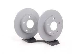 ES#831 - 8E0615601PKT4 - Rear Brake Rotors - Pair (245x10) - With "Coat Z-AntiCorrission" coating - Zimmermann - Audi