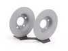 ES#831 - 8E0615601PKT4 - Rear Brake Rotors - Pair (245x10) - With "Coat Z-AntiCorrission" coating - Zimmermann - Audi