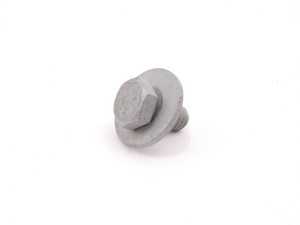 ES#467245 - N10009110 - Hex Bolt - Priced Each - Install new hardware with your new parts. M6x12 - Genuine Volkswagen Audi - Audi Volkswagen
