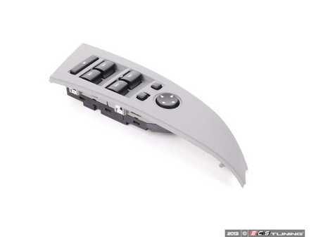 ES#167547 - 61316951911 - Master Window Switch - gray - (NO LONGER AVAILABLE) - Replace a faulty window switch in drivers door to restore operation to all your windows and locks - Genuine BMW - 
