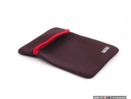 ES#2578794 - 80232337606 - MINI IPad Racing Case - (NO LONGER AVAILABLE) - Black Case with red pipping : reversible - Genuine MINI - 