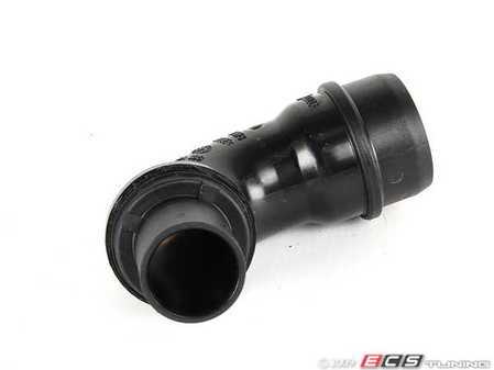 ES#7938 - 06A103213AM - Breather Hose Elbow - (NO LONGER AVAILABLE) - Connects the oil filter adapter to the hard breather tube - Genuine Volkswagen Audi - 