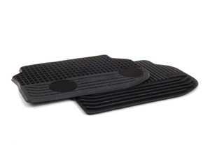 ES#1897938 - 51472153889 - Basic Line Rubber Floor Mat Set - Rear - Protects your floor and carpet from moisture - Genuine BMW - BMW