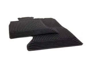 Basic Line Rubber Floor Mat Set - Front