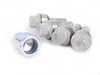 ES#1499523 - 99736105702 - Locking Wheel Bolt Set - Silver - (NO LONGER AVAILABLE) - Splined style - Genuine Porsche - 