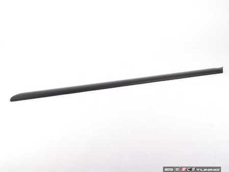 ES#430804 - 8D0853960B01C - Front Door Lower Moulding - Satin Black - Right - (NO LONGER AVAILABLE) - Restore the clean look of your exterior - Genuine Volkswagen Audi - 