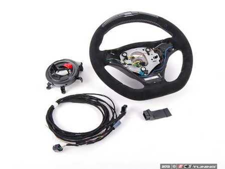 ES#2207062 - 32302165395 - BMW Performance Steering Wheel - (NO LONGER AVAILABLE) - Features a multifunction display, adjustable shift lights, and alcantara covered gripping surfaces - Genuine BMW M Performance - 