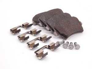 ES#4689791 - 4f0698451lKT - Rear Brake Pad Set - Restore stopping power - Genuine Volkswagen Audi - Audi