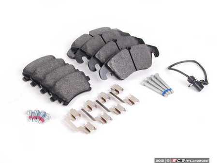 ES#2593802 - 8K0698151EKT1 - Front & Rear Brake Pad Kit - Restore your stopping power with this complete pad kit for all four corners! - Textar - Audi