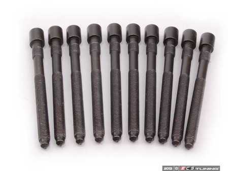 ES#2550745 - 06A103385A - Cylinder Head Bolt Set - A full set to secure your cylinder head. M10x1.5x115 - Elring - Audi Volkswagen