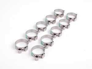 ES#2594207 - 32416751127KT - Hose Clamp - Pack Of 10 - Used to secure power steering lines  - Genuine BMW - BMW