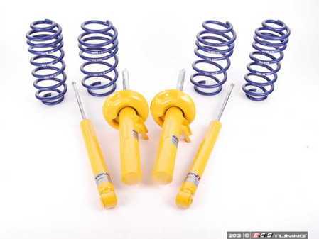 ES#2574786 - 54751KONIA - H&R Sport Spring & Koni Adjustable Shocks - Avg lowering 2005-2007(1.5"F & 1.4"R) 2008-(0.9"F & 0.8"R) - Assembled By ECS - Volkswagen