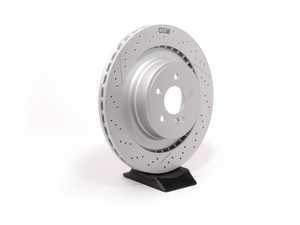 ES#1771816 - 2124230412 - Rear Brake Rotor - Priced Each - Fits left or right side - Genuine Mercedes Benz - Mercedes Benz