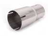 ES#3361 - 002497ECS01A - Stainless Steel Exhaust Sleeve Adapter - 55mm O.D. To 2.5" I.D. - (NO LONGER AVAILABLE) - Fits directly with OEM sleeve clamp for connecting aftermarket DPs or exhaust systems - ECS - 