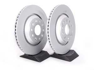 ES#248452 - 1K0615601NKT - Rear Brake Rotors - Pair (310x22) - Restore the stopping power in your vehicle - Genuine Volkswagen Audi - Audi Volkswagen