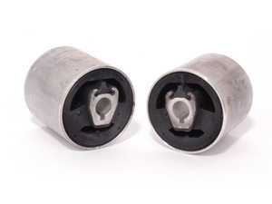 ES#2609278 - 31120006482 - Front Control Arm Bushings - Pair - Also referred to as thrust arm or traction strut bushing. Rear position front control arm. - Lemforder - BMW