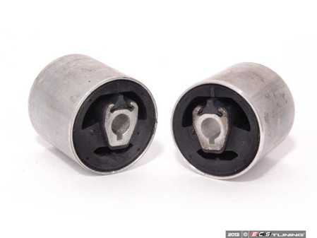 ES#2609278 - 31120006482 - Front Control Arm Bushings - Pair - Also referred to as thrust arm or traction strut bushing. Rear position front control arm. - Lemforder - BMW