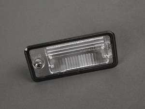 ES#250634 - 8E0807430A - License Plate Light Assembly - Left - Does not include bulb - Genuine Volkswagen Audi - Audi