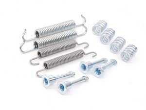 ES#2609207 - 34410304724 - Parking Brake Spring Repair Kit - This kit includes all related hardware to install a new set of parking brake shoes - TRW - BMW