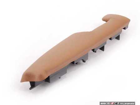 ES#98903 - 51417024261 - Left Front Door Armrest - Natural Brown - For vehicles with "Nasca" leather interior - Genuine BMW - BMW