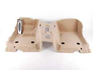 ES#1875990 - 51477265868 - Front Carpeting - Beige - Includes ///M dead pedal, covers the front portion of the floor - Genuine BMW - BMW