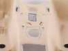 ES#1875990 - 51477265868 - Front Carpeting - Beige - Includes ///M dead pedal, covers the front portion of the floor - Genuine BMW - BMW