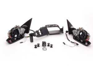 ES#2622758 - 8T1857409AJ3FZKT - Euro Folding Mirror Kit - Everything needed to install European electric folding mirrors - Genuine European Volkswagen Audi - Audi