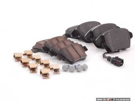 ES#2598102 - 5K0698451TX -  Front And Rear Brake Pad Kit - Textar - Mildly upgraded composite pad - Textar - Volkswagen