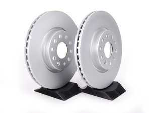 ES#2539242 - 1K0615301AA - Front Brake Rotors - Pair (312x25) - Featuring a protective Meyle Platinum coating. - Meyle - Audi