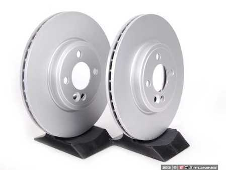 ES#2586572 - 34116858652KT3 - Front Brake Rotors - Pair 11.57" (294x22) - Featuring a protective Meyle Platinum coating. - Meyle - MINI