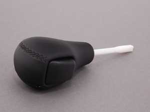 ES#47915 - 25162228252 - E36 Black Leather Shift Knob - Freshen up the look of your interior - Genuine BMW - BMW