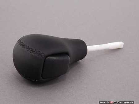 ES#47915 - 25162228252 - E36 Black Leather Shift Knob - Freshen up the look of your interior - Genuine BMW - BMW