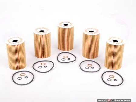 ES#259286 - 11421716192 - Oil Filter Kits, Pack Of 5 - Stock Up And SAVE! - Fits engines with plastic oil filter housing - Genuine BMW - BMW